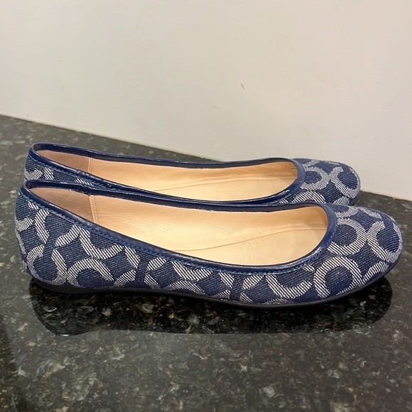 Coach monogram ballet flats, Adessa, size 6.5 - Picture 2 of 11